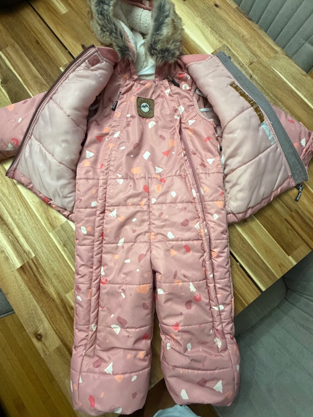 Girls snowsuit age CA18-24month- Souris Mini